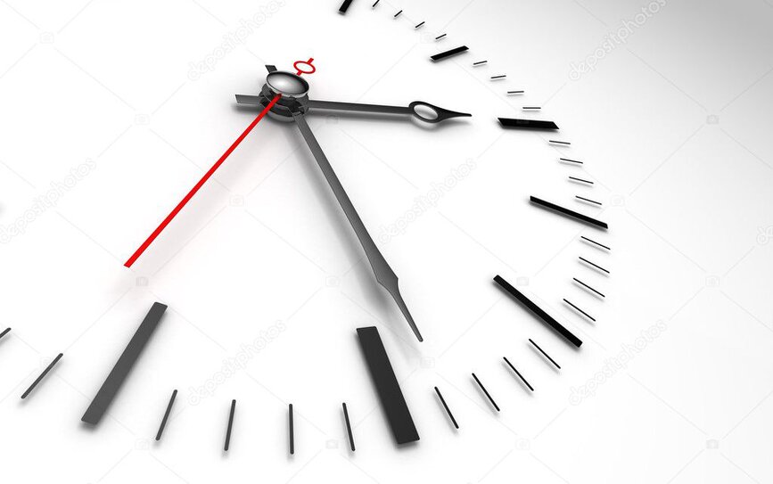 Icona stilizzata di un orologio che rappresenta tempi rapidi di produzione